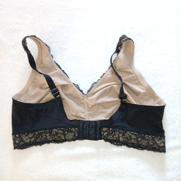 NWOT Sz.38DD Womens Olga Lace Escape Wire Free Bra - Picture 4 of 7